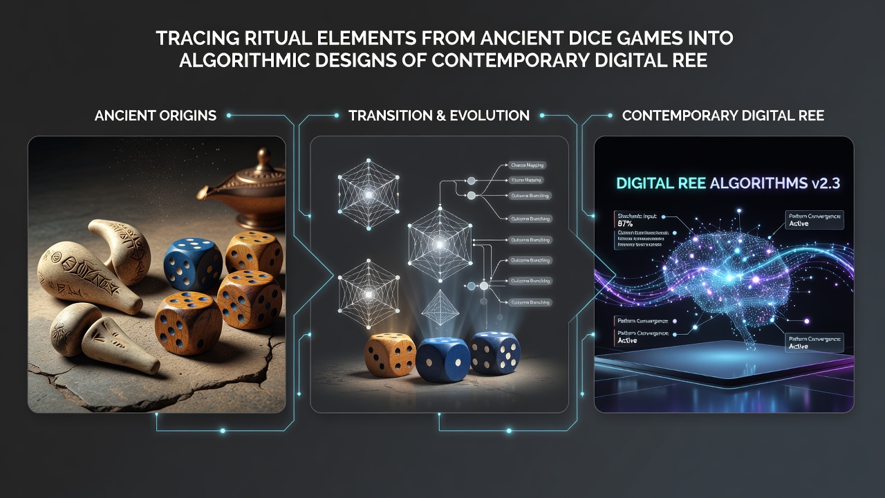 Algorithmic flow diagram illustrating how ancient ritual symbols translate into digital reel probability structures